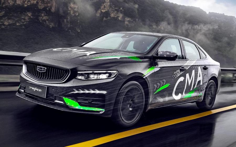 Geely Preface Prototype 2020 года 